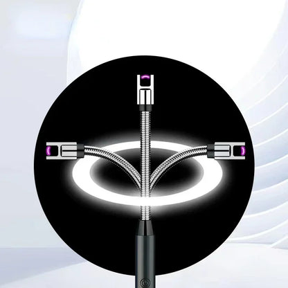 EazeMart® Electric Rechargeable Portable Kitchen Lighter – Flameless, Windproof